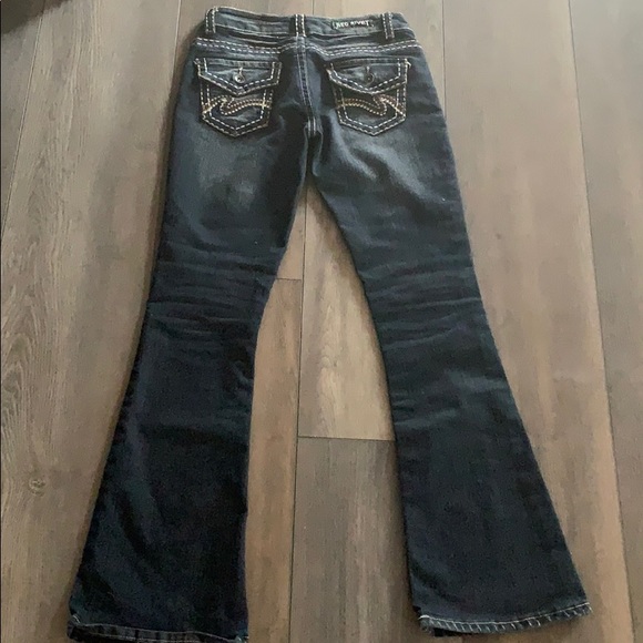 Red Rivet jeans - Picture 6 of 10
